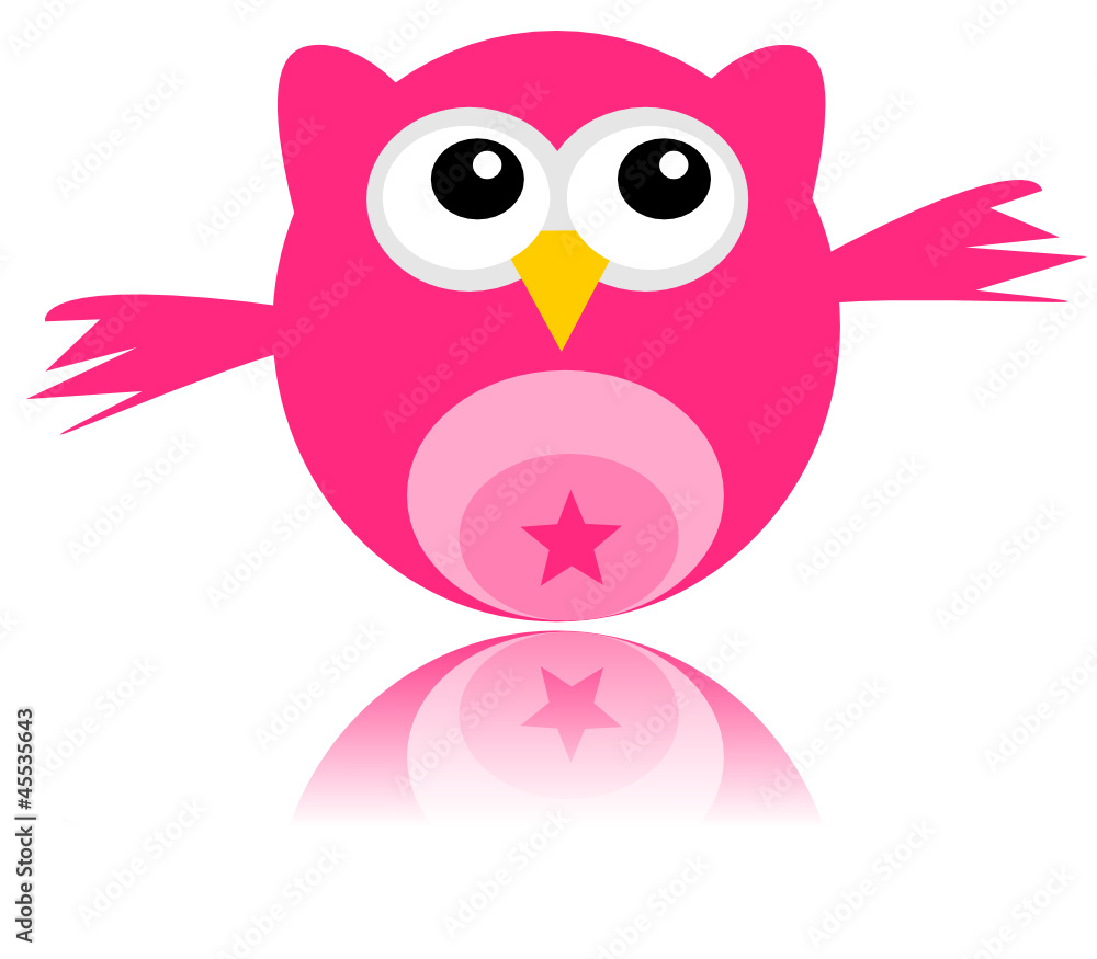 Pink owl Pink owl