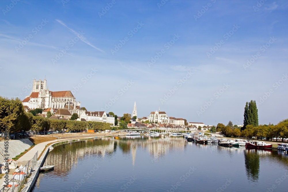 berges de l'Yonne Auxerre (travaux aménagement berges)