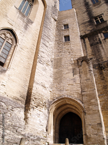 Popes' palace in Avignon, France