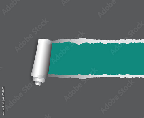 Background vector with copyspace for design, torn paper