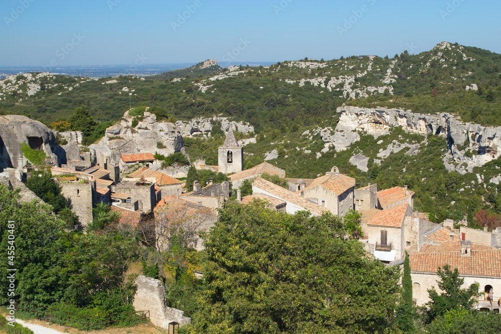 Village Les Baux de Provence in South France