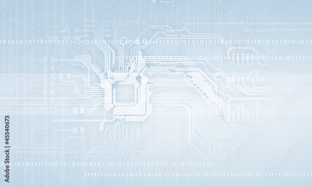 Fototapeta premium Electric scheme for design use.