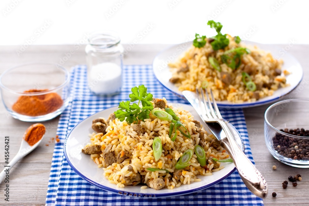 Pilaw mit Lammfleisch Pilaw mit Lammfleisch