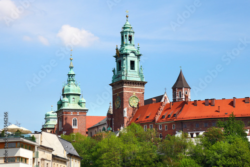Krakow, Poland - famous Wawel Cathedral