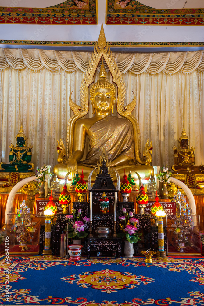 Buddha statue of Wat Nong Wang Khonkaen Thailand 2