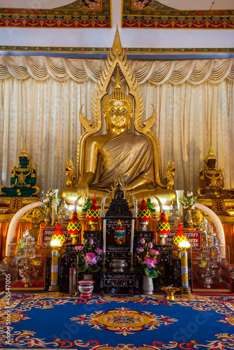 Buddha statue of Wat Nong Wang Khonkaen Thailand 2 © pannathat02