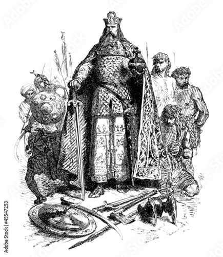 Carolus Magnus Emperor - Charlemagne - 9th century