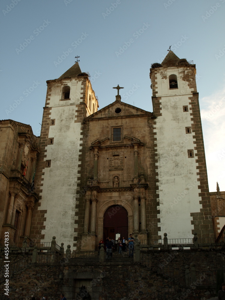 Fototapeta premium IGLESIA SAN FRANCISCO JAVIER DE CACERES