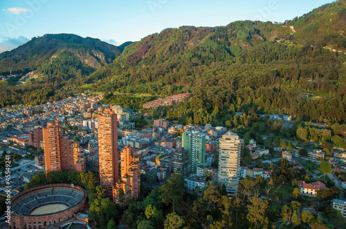 Bogota and the Andes Mountains photo