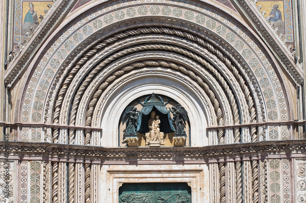 Cathedral of Orvieto. Umbria. Italy.