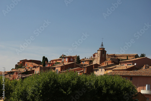 Roussillon, the ochre village