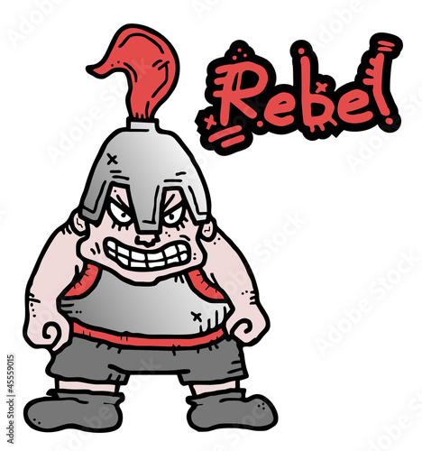 Rebel cartoon