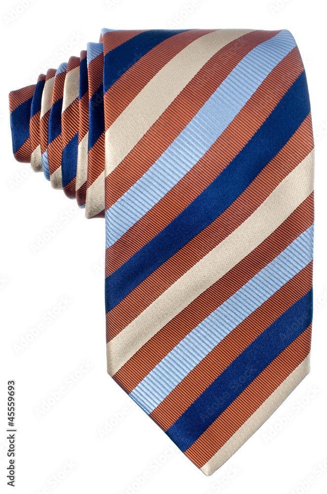 Brown and blue pattern tie Brown and blue pattern tie