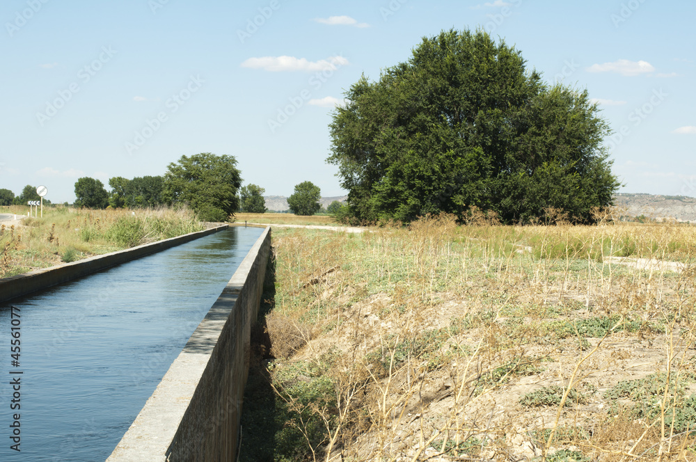 Obraz premium Irrigation canal