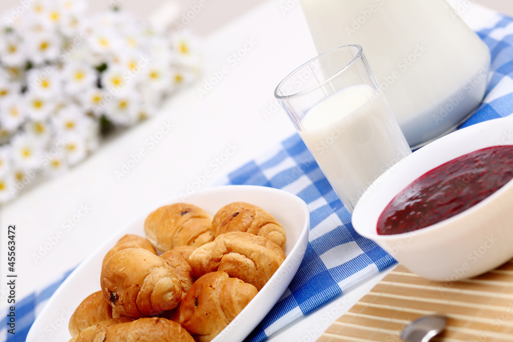 Continental breakfast Continental breakfast