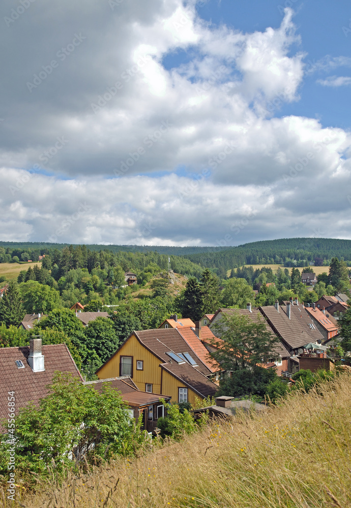 der Urlaubsort Altenau im Harz