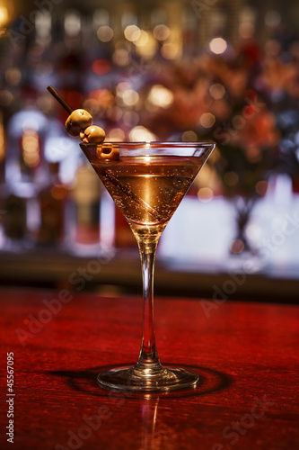 Obraz na płótnie martini