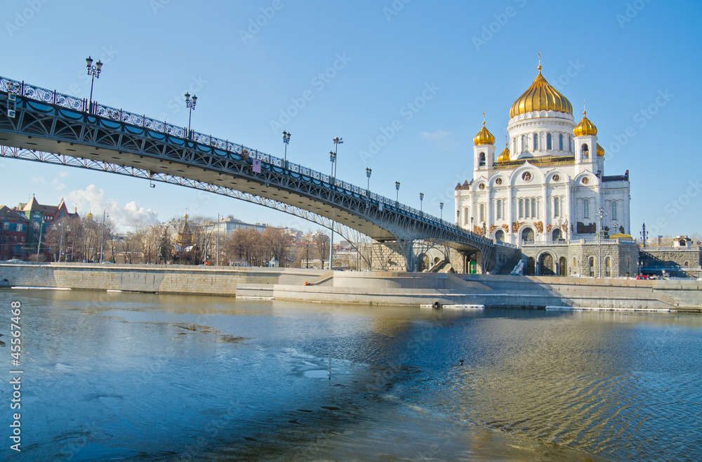 Fototapeta premium Cathedral of Christ the Saviour, Moscow