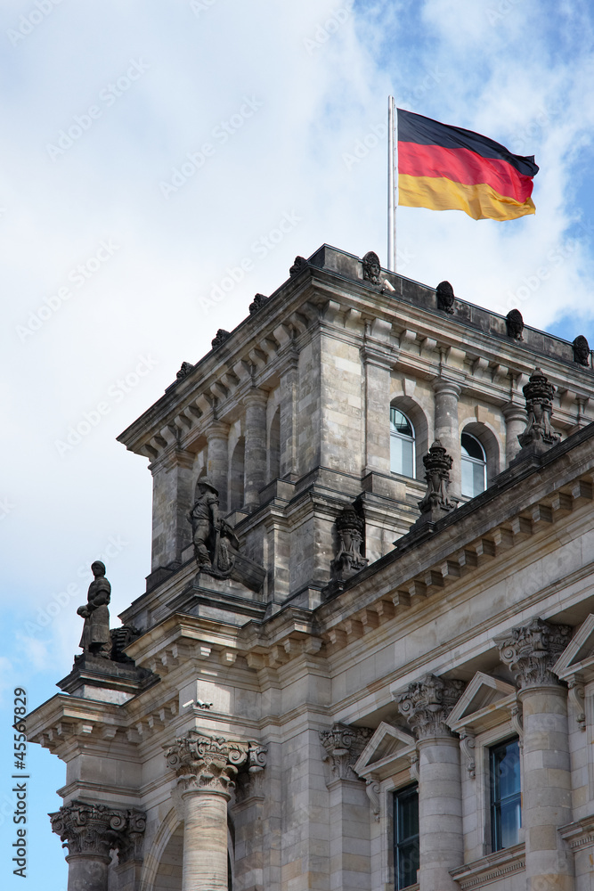 Obraz premium Reichstagsgebäude