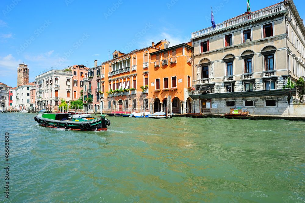 Venetian landscape with palaces