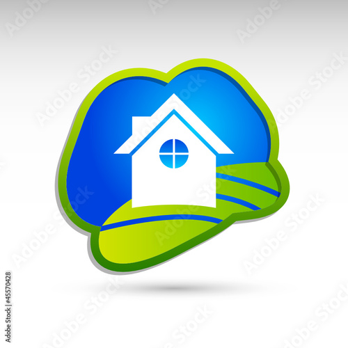 Logo maison campagne