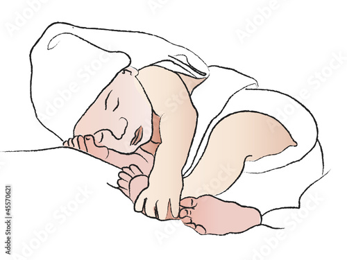 Schlafendes Baby