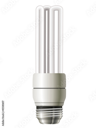 Energy saving lamp. Eps10