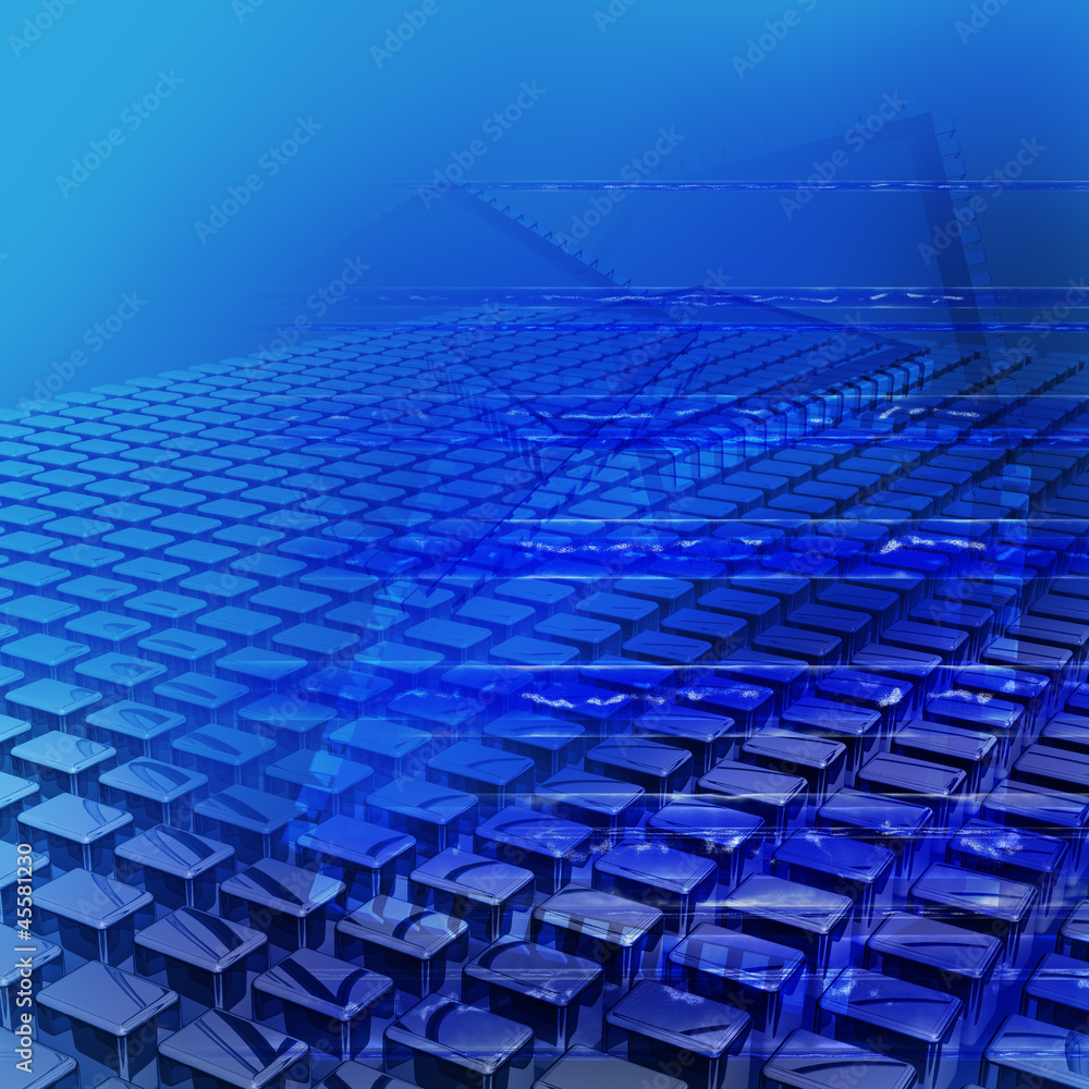 Naklejka premium Abstract futuristic modern background