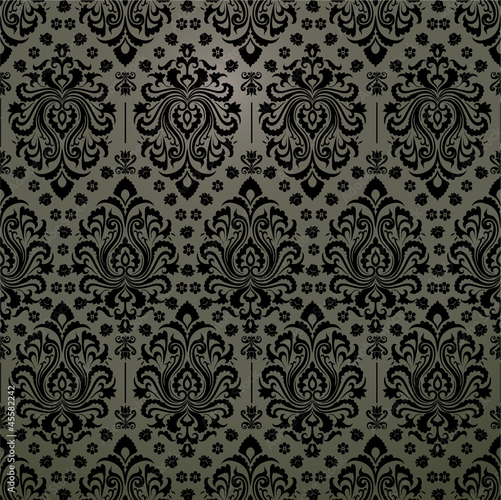 Luxury decorative floral pattern Luxury decorative floral pattern