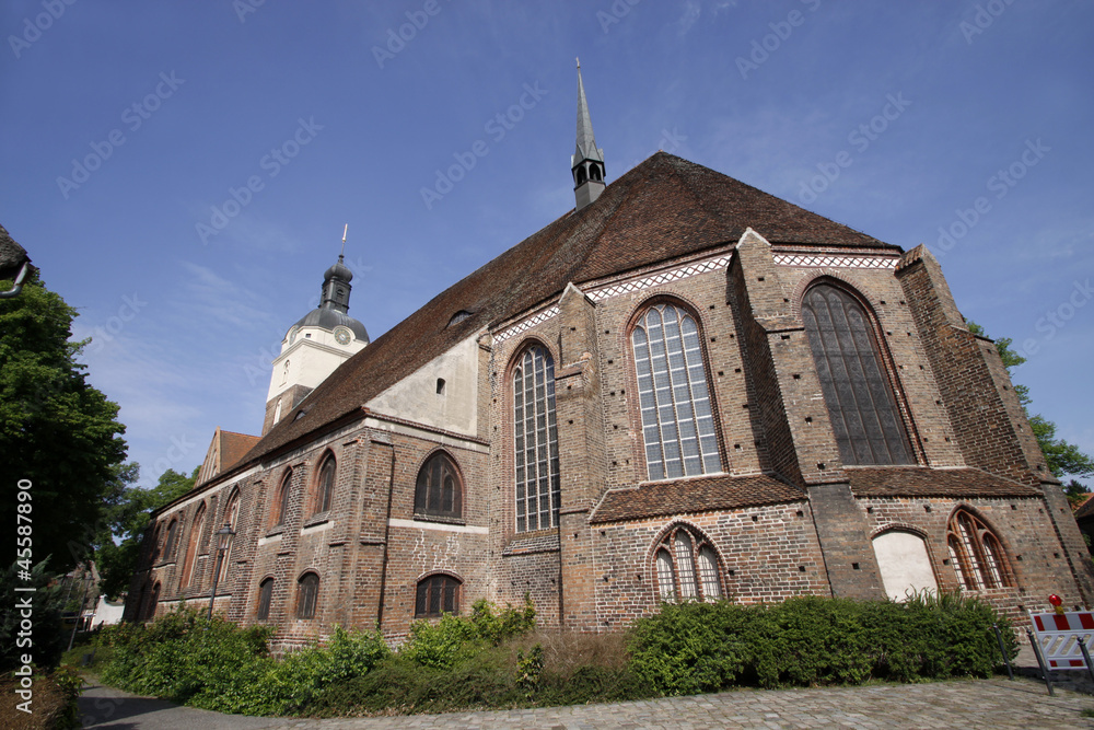 Fototapeta premium Gotthardtkirche in Brandenburg a.d. Havel