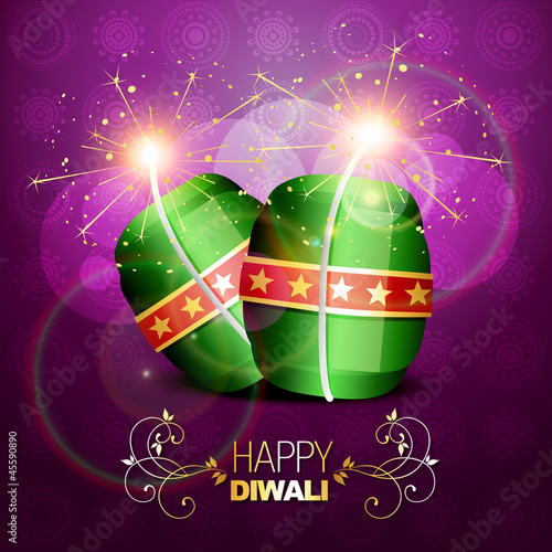 diwali crackers background