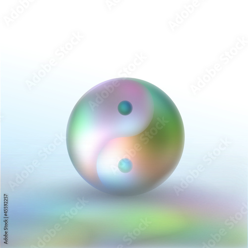 Ying Yang Regenbogen