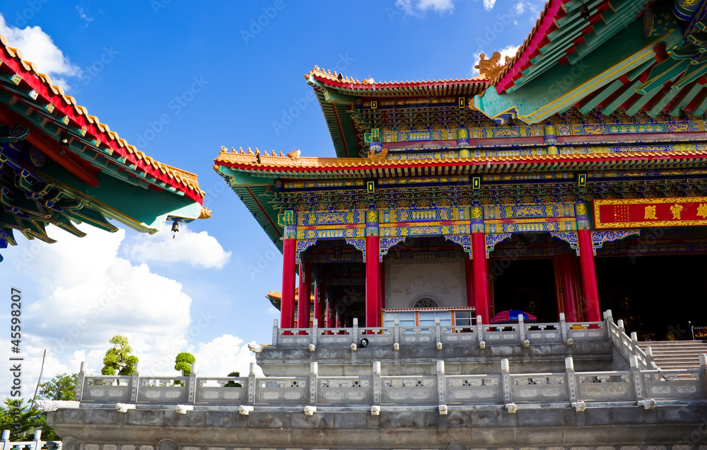 Chinese Buddhist monastery in Bangkok Chinese Buddhist monastery in Bangkok