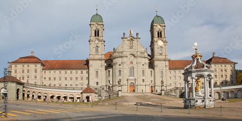 Benedictine abbey of Einsiedeln photo