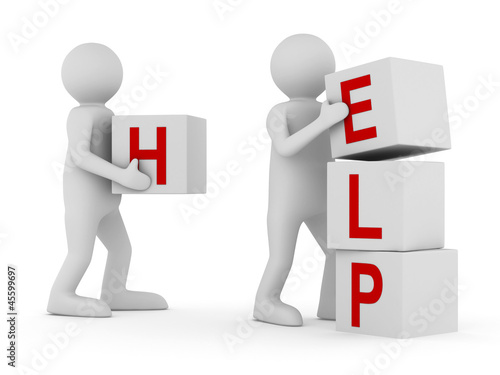 Conceptual image teamwork o...