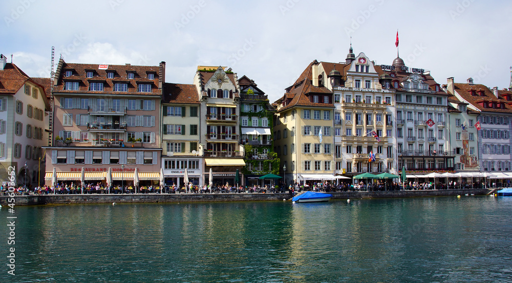 Das Ufer in Luzern