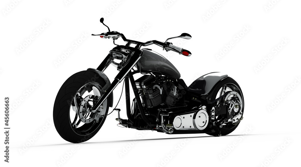 Obraz premium exagerate custom motorbike