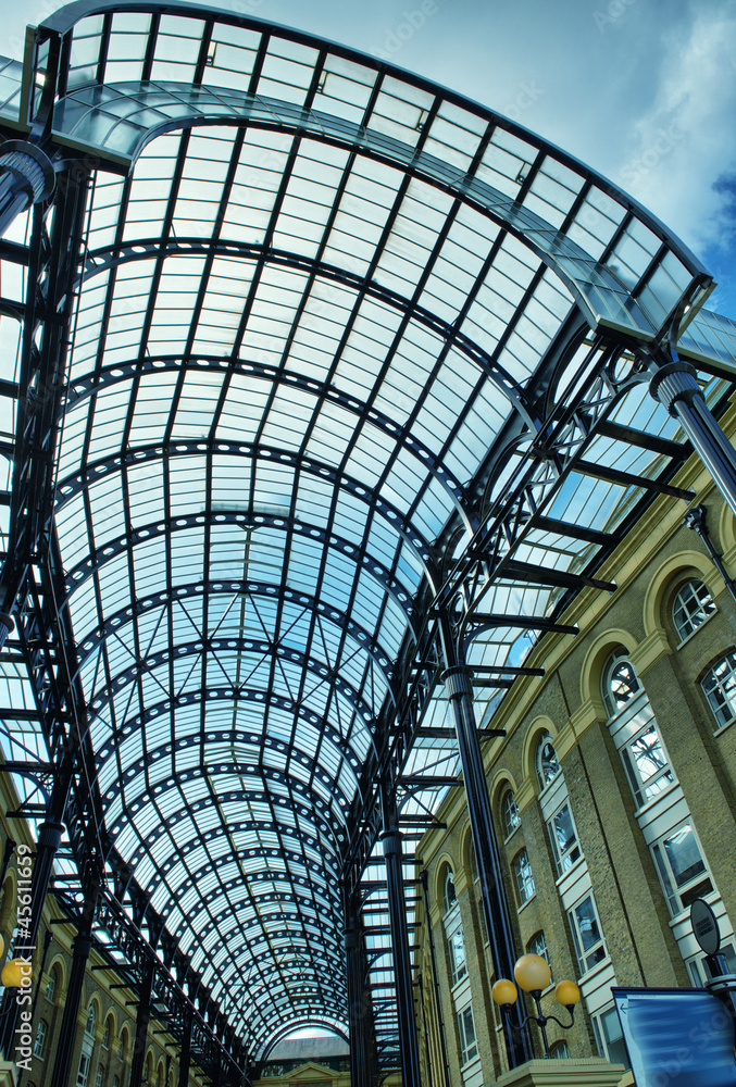 Cover Structure of Covent Garden in London