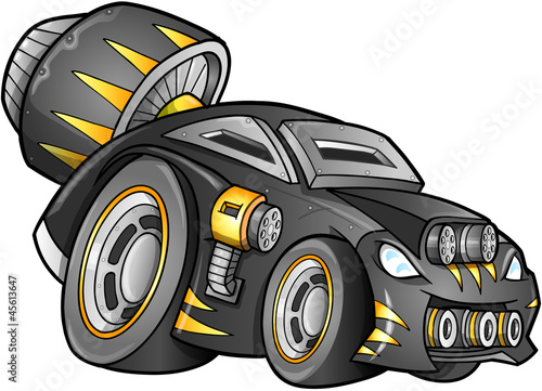 Apocalyptic Car Vehicle Vector