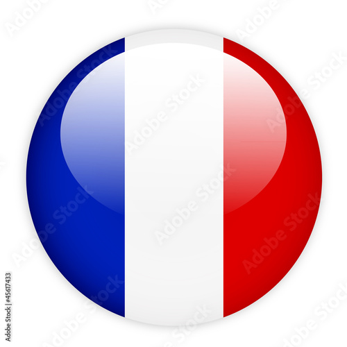France flag button