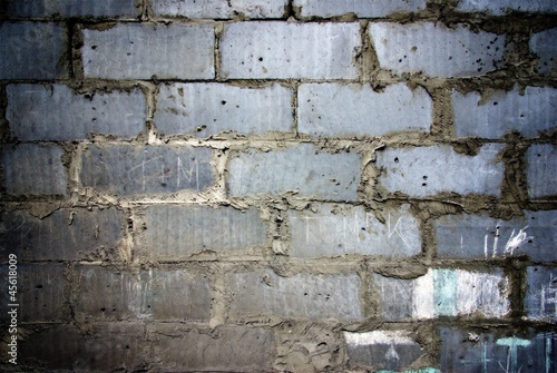 Fototapeta Cegły bloki z cementową teksturą
