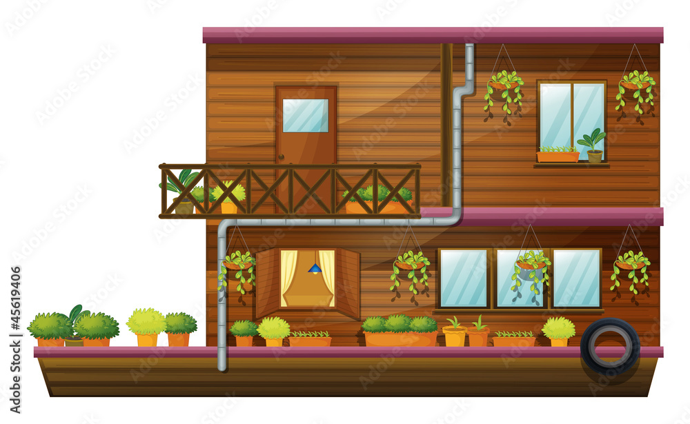 two stored house two stored house