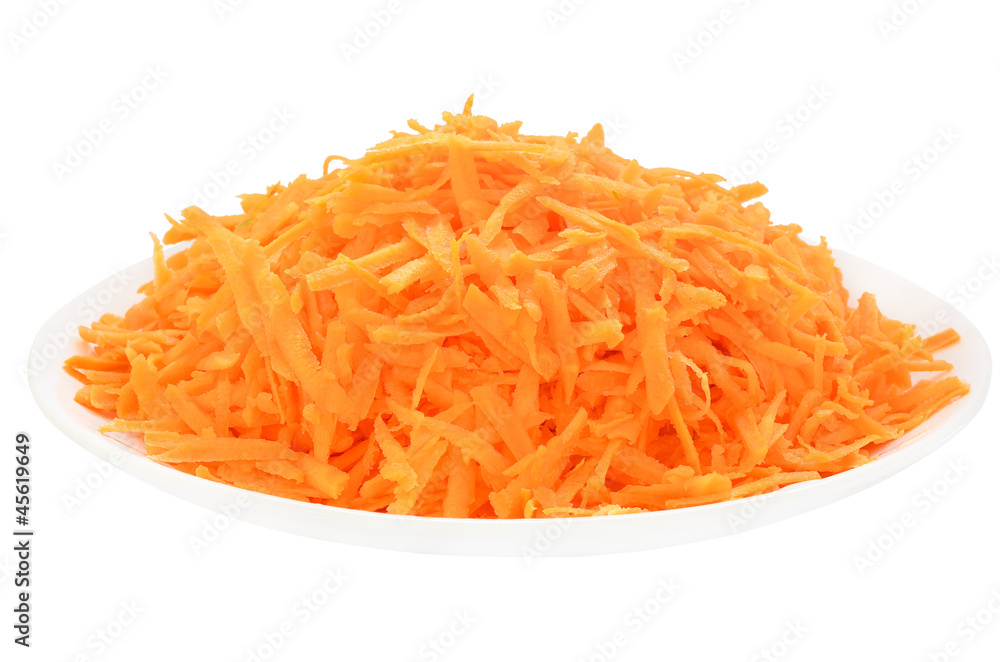 Salad of fresh grated carrots Salad of fresh grated carrots