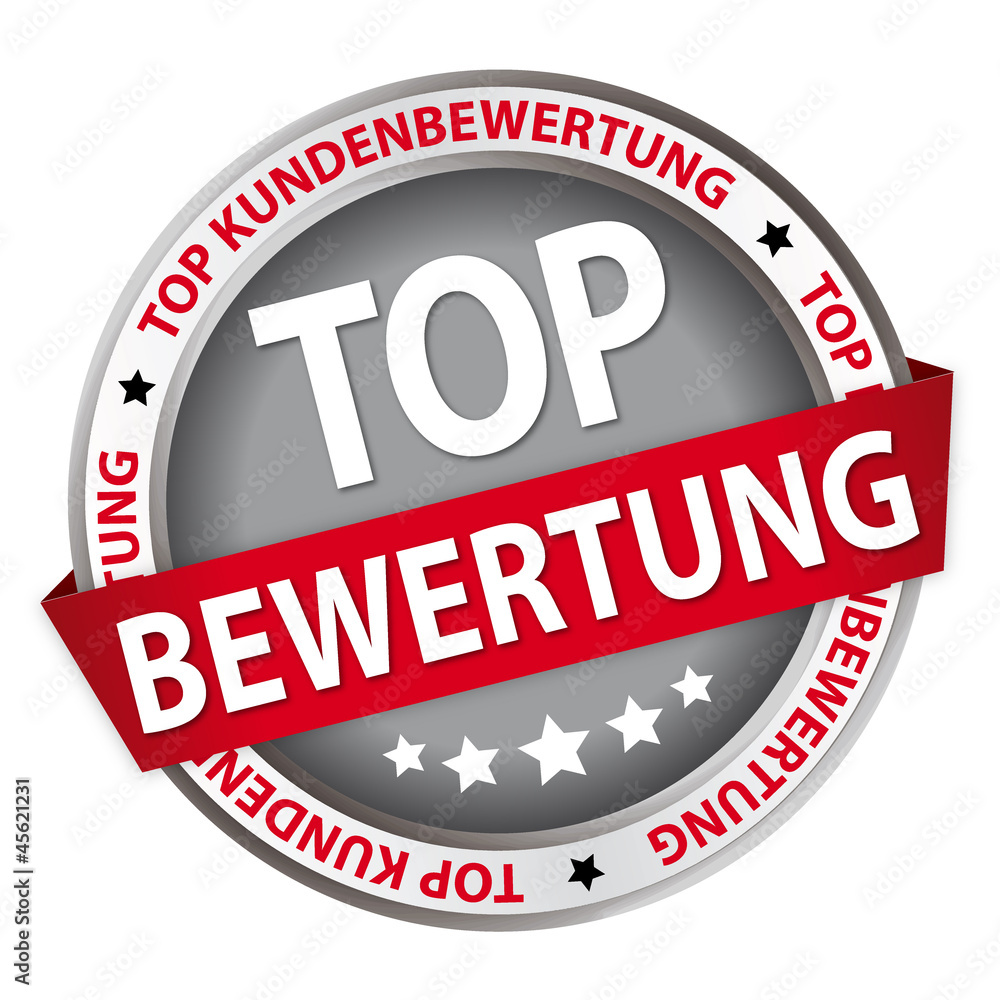 Top Bewertung / Kundenbewertung - Button