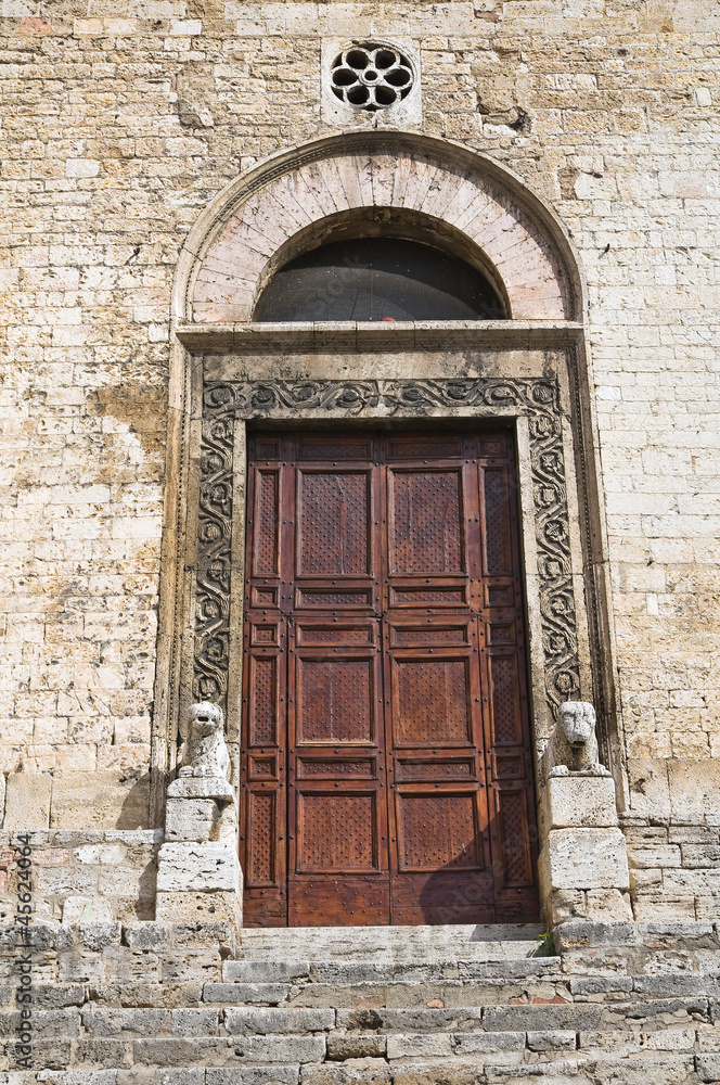 Cathedral of St. Giovenale. Narni. Umbria. Italy.