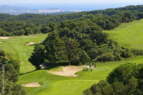 Golf Course.