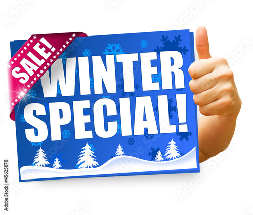 Winterspecial! Button, Icon photo