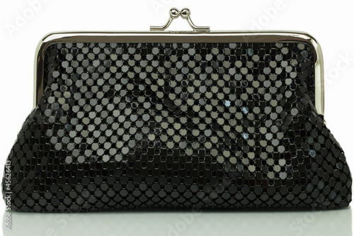 Women's cosmetic pouch in black color
