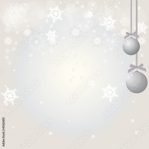Winter gray background
