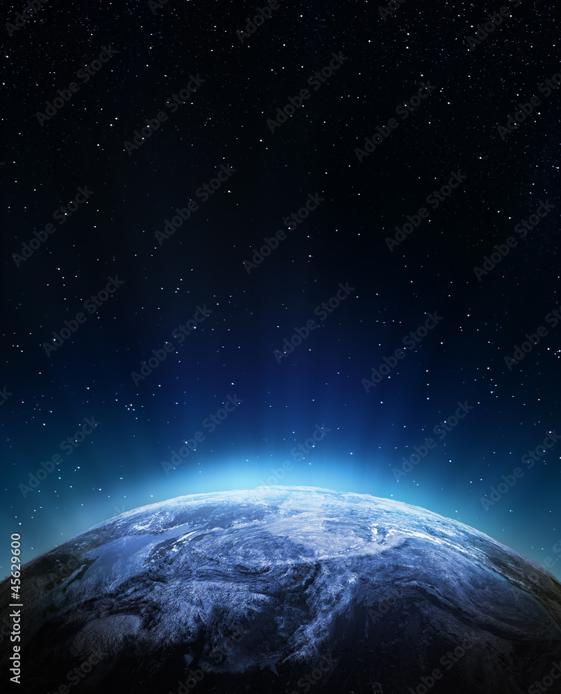 Fototapeta premium Pogoda z kosmosu